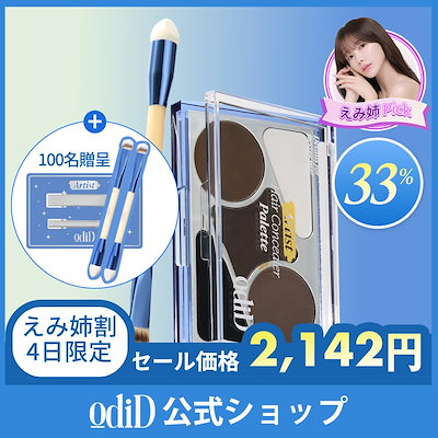 [えみ姉割] アーティスト ヘアコンシーラーパレット & デュアルブラシ / 速攻カバー / 自然な仕上がり / プロ級メイク