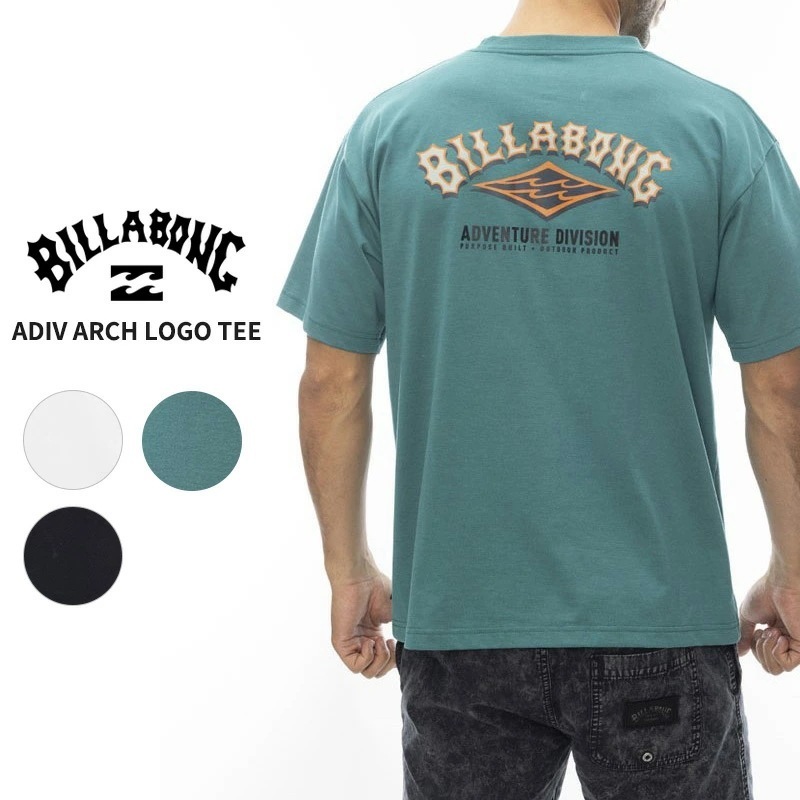 ビラボン Tシャツ BILLABONG メンズ ADIV ARCH LOGO Ｔシャツ 半袖 カットソー トップス be011-217