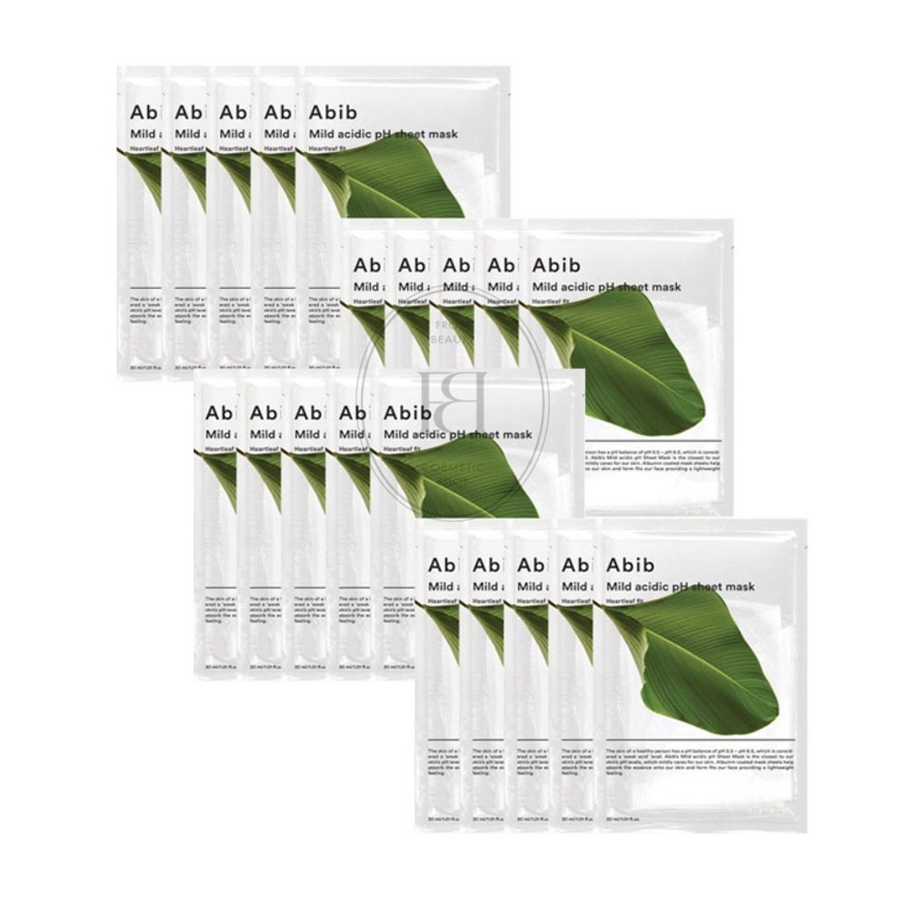 弱酸性シートマスクドクダミフィット 20枚