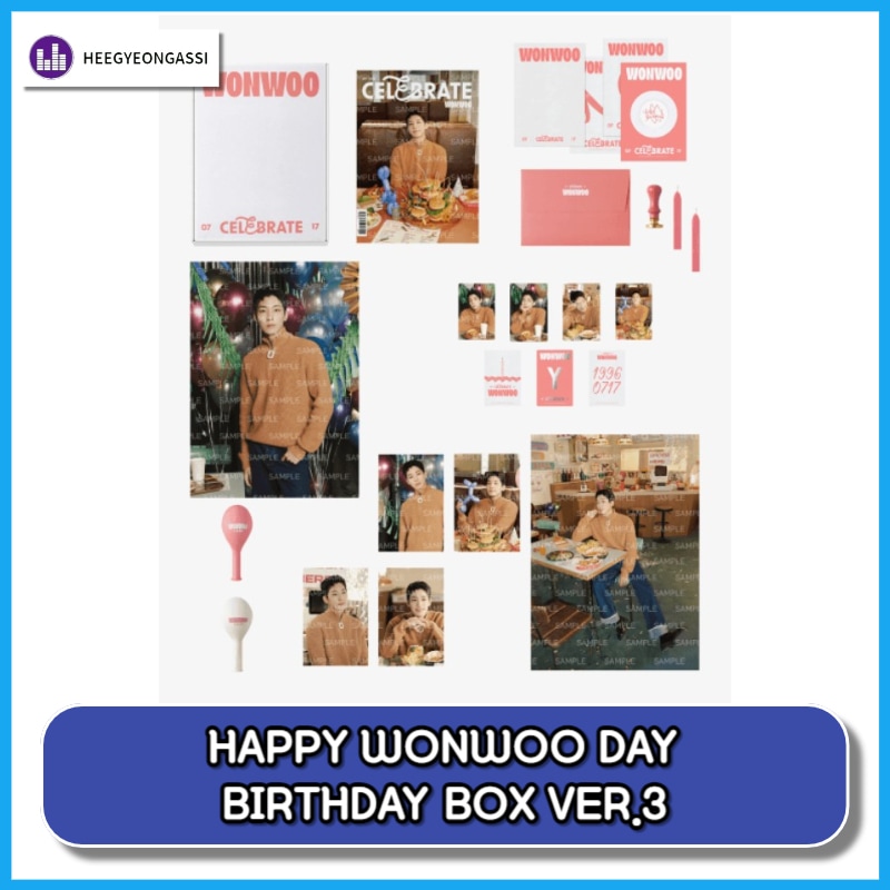 (即日出荷) HAPPY WONWOO DAY BIRTHDAY BOX VER.3
