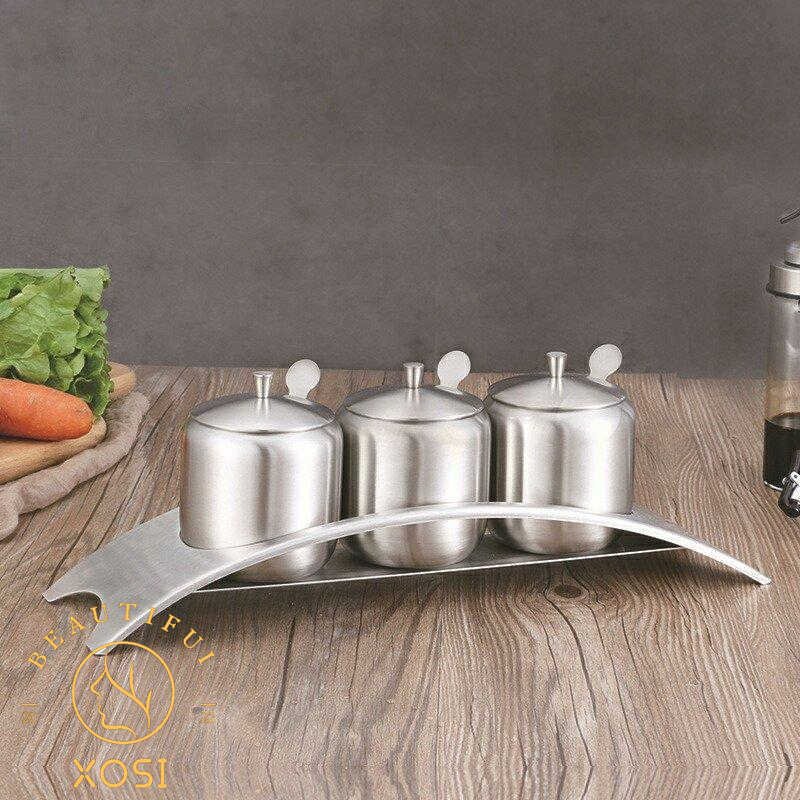 調味料入れ 台所 キッチン 調味料ラック 砂糖 塩 小麦粉 収納 ポット ラック スパイスボトル 調味料ボトル 調味料容器 調味料ケース おしゃれ2970 5,514円