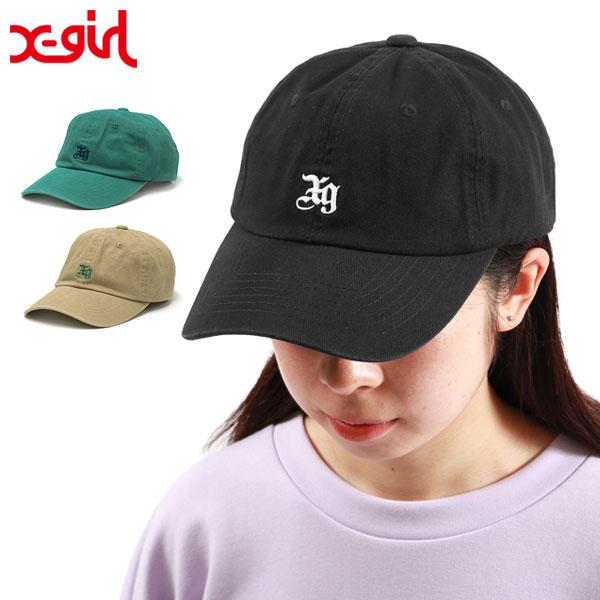 帽子 EMBLEM 6PANEL CAP 6パネル ストラップバック アジャスター サイズ調節 春 夏 オールシーズン 浅め ロゴ 刺繍 レディース 105232051004