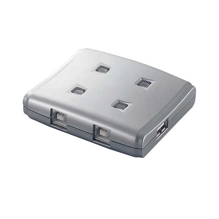 USB2.0手動切替器 4切替