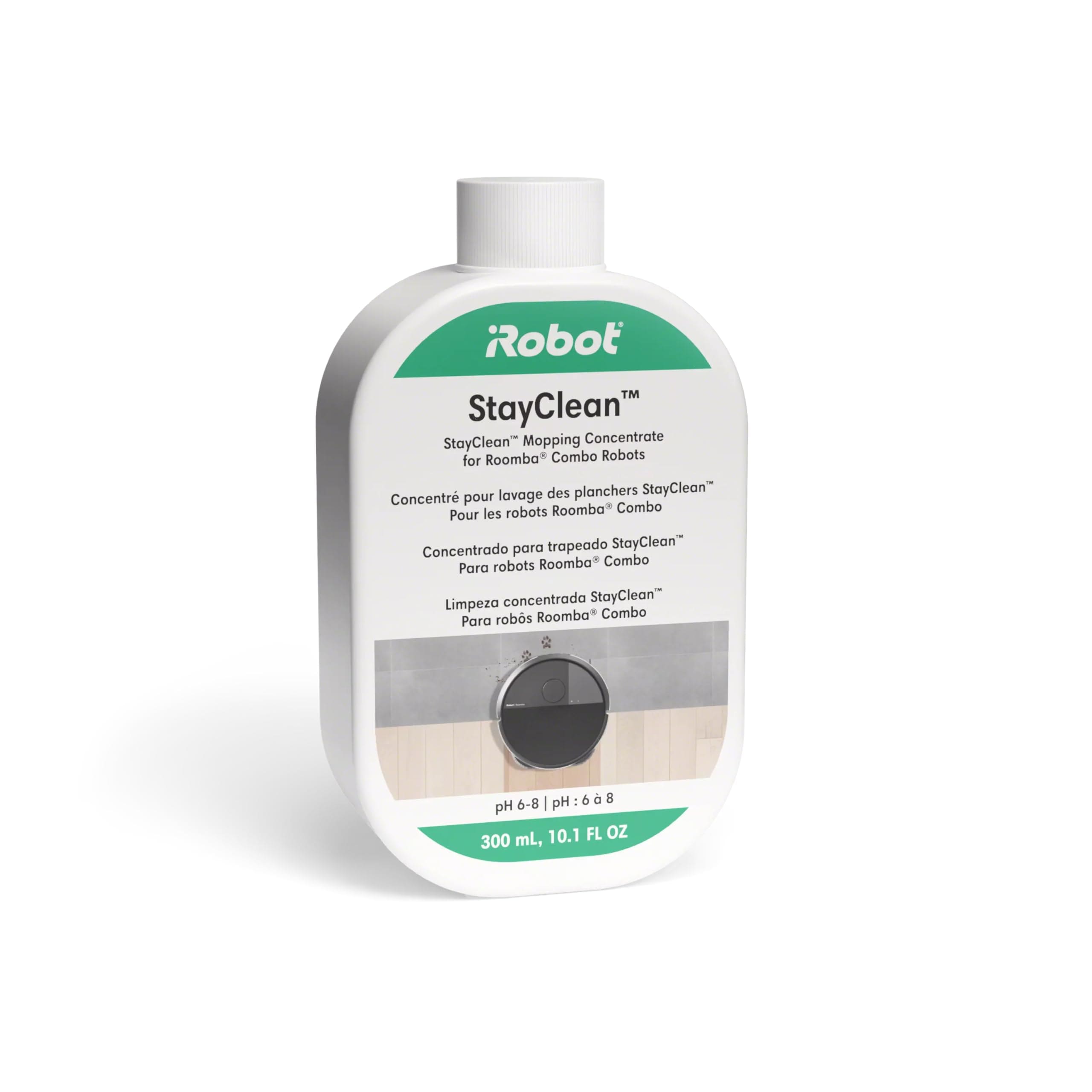 Qoo10最安値挑戦 【正規品】iRobot 4850570 StayClean 床用濃縮洗剤 ルンバ（Roomba）用