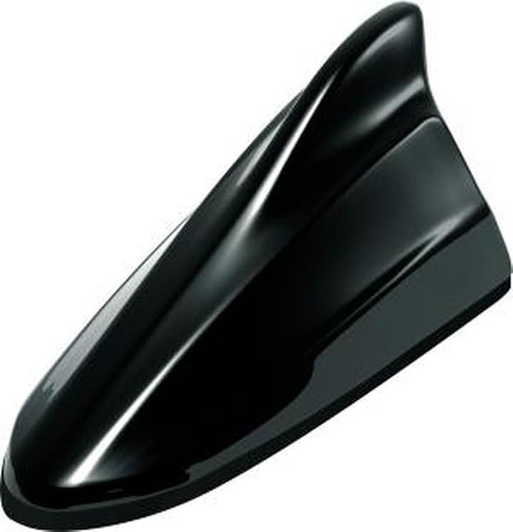 ドルフィン型ラジオアンテナ TYPE4 スズキ車純正カラーシリーズ スーパーブラックパール 品番 FDX4K-ZMV(ブラック, 外形寸法:158x84x70(H))