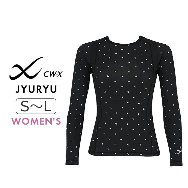 ワコール CW-X 柔流 Jyuryu 機能性トップス ラウンドネック 長袖 レディース 全3色 S/M/L JAY410