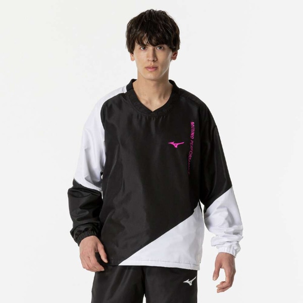 MIZUNO ミズノ 発熱素材 ブレスサーモウォーマーシャツ ユニセックス ウォーマー／コート メンズ 62MEB53090