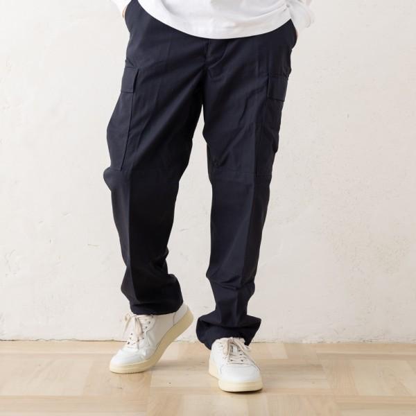 BDU カーゴパンツ ミリタリーパンツ ネイビー メンズ BDU TROUSER F520155 001