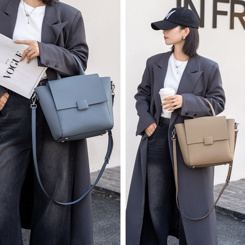 レデイースバッグトートバッグハンドバッグショルダーバッグ２０２５春新品本革レザー大容量斜め掛け通勤６colour 5,163円