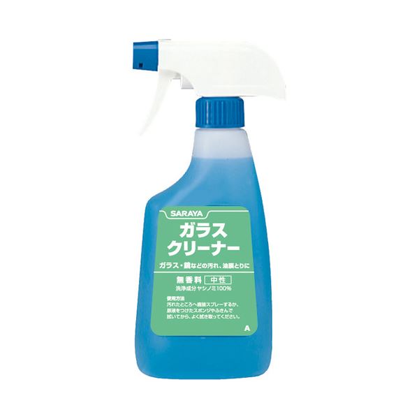 （まとめ）サラヤ ガラスクリーナー 500ml1本[x10セット]