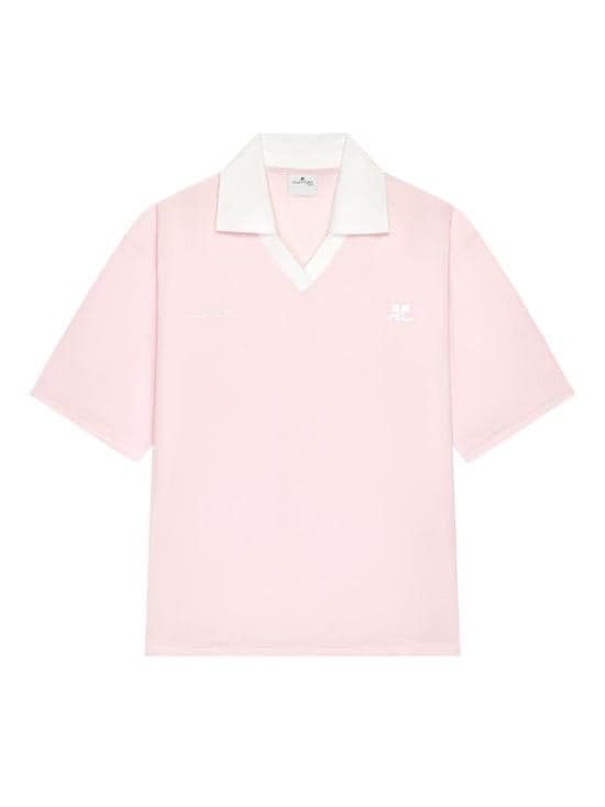 COURREGES Women Polo Shirts 126JPO059JS0195 B218 Pink