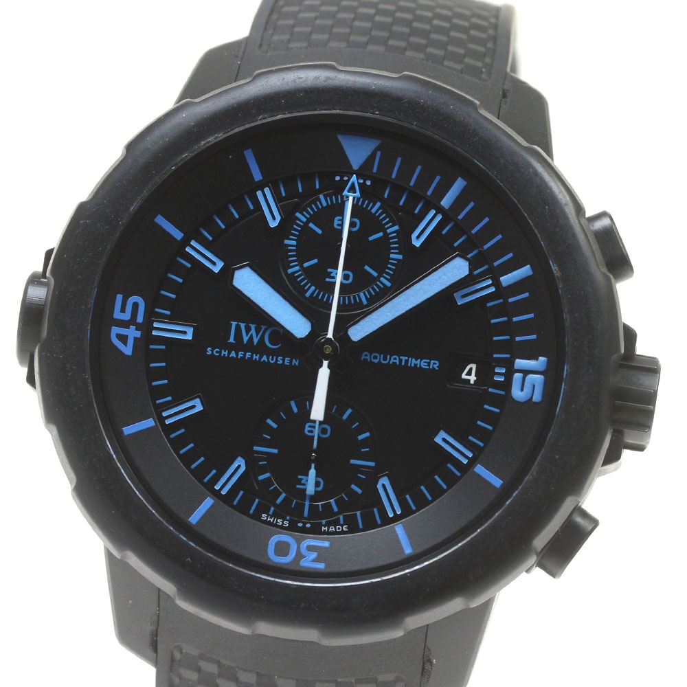 IWC IWC SCHAFFHAUSEN IW379504 アクアタイマー 50イヤーズ サイエンス フォー ガラパゴス 限定500本 自動巻き メンズ _840339【中古】
