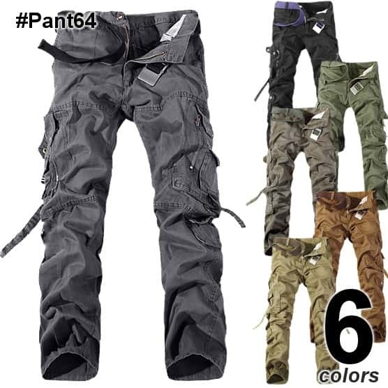 6色 ストリートの定番 カジュアルカーゴパンツ メンズ Pant64 チノパン チノパンツ サロン ロングパンツ 公式の Www Quartzhotel Mx