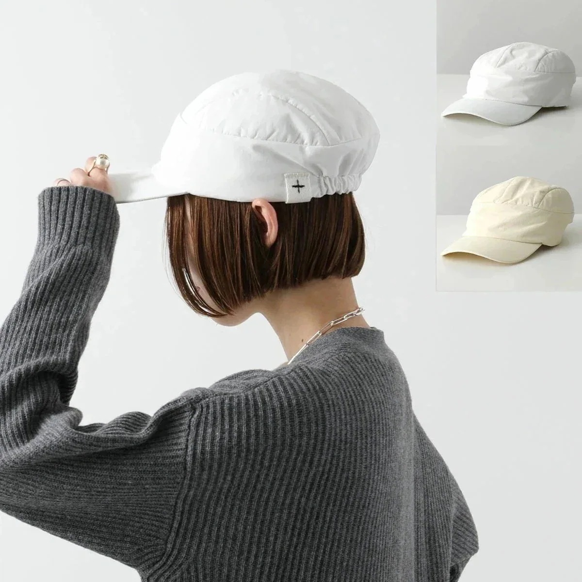 JIL SANDER+ ジルサンダー プラス キャップ J47TC0129 J70008 レディース 帽子 ロゴ カラー2色
