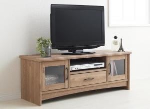 テレビ台 115cm おしゃれ 32型/40型/43型/50型 オーク調リビング収納 テレビボード