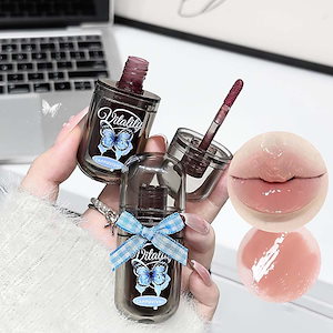 リップ 口紅 低飽和 リップバーム 鏡面水光 ティント リップティント 潤い リップグロス 光沢感 落ちない リップグロス 長持ち 鏡面水光リップ メガ割