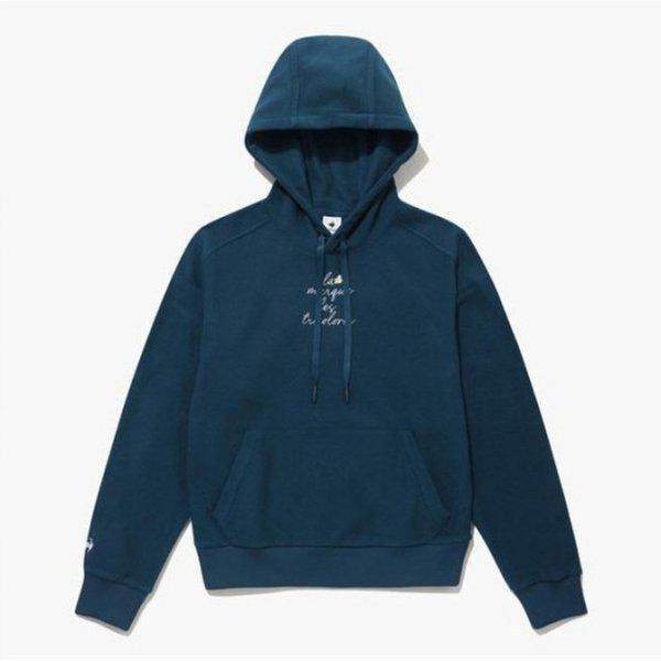 ゴルフTシャツ KQF GP422LRLO2-DGRN 女性ソリッドフードフリースTシャツ / D / GREEN