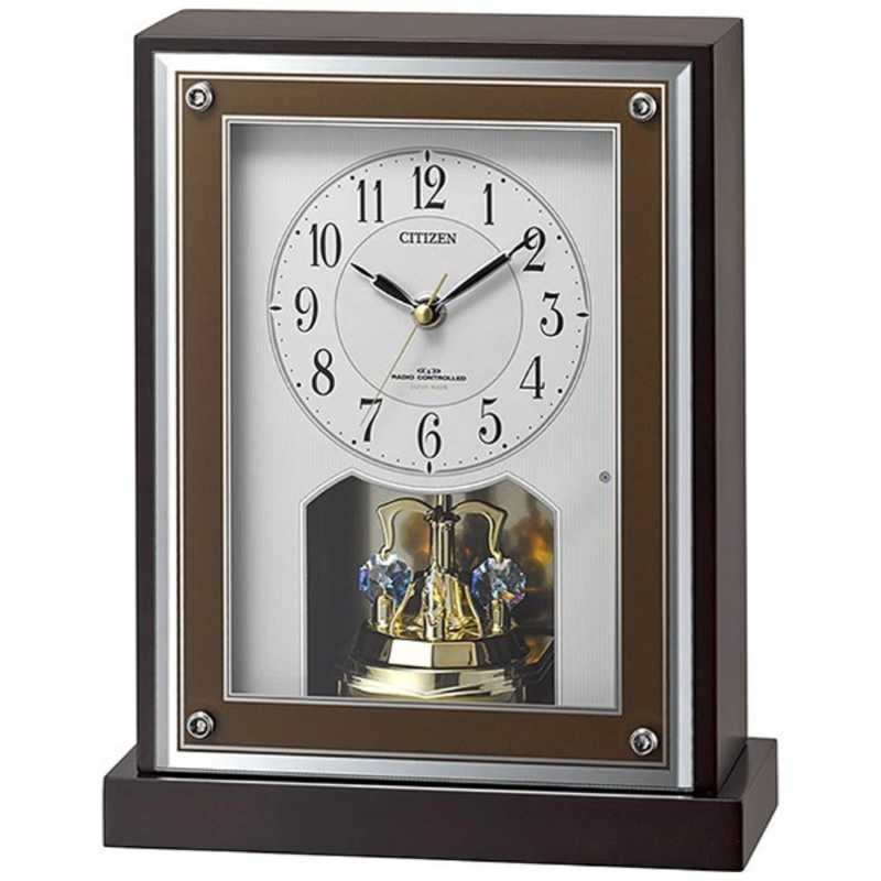 リズム時計　電波置き時計 8RY413-006　8RY413-006