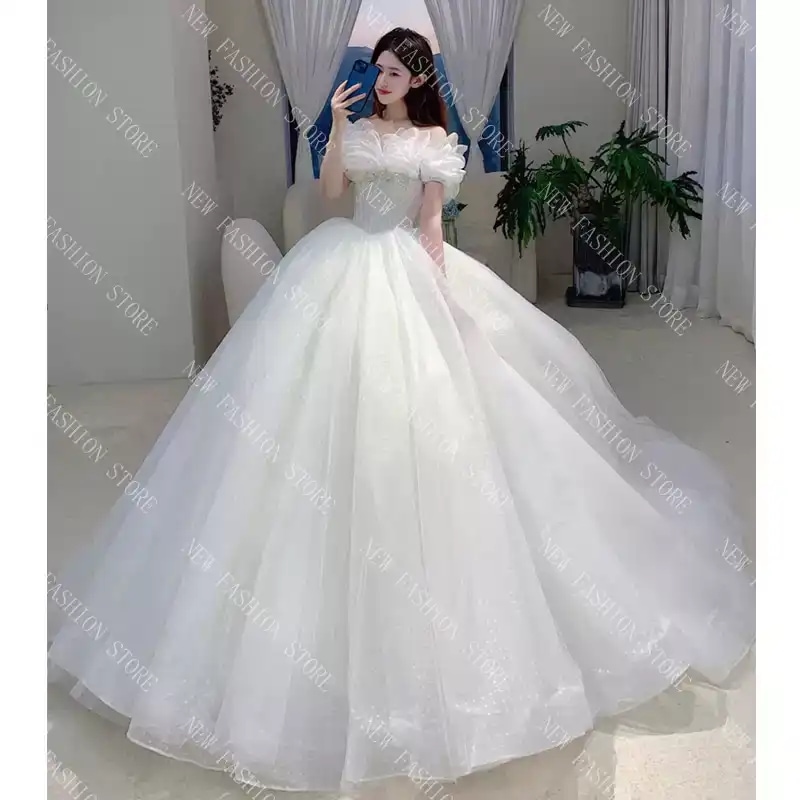 ウエディングドレス 白-49