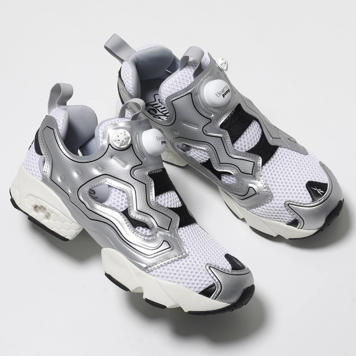 REEBOK × BEAMS リーボック ビームス コラボ スニーカー INSTAPUMP FURY 94 インスタポンプフューリー 100208642 レディース ローカット シューズ 靴 SV