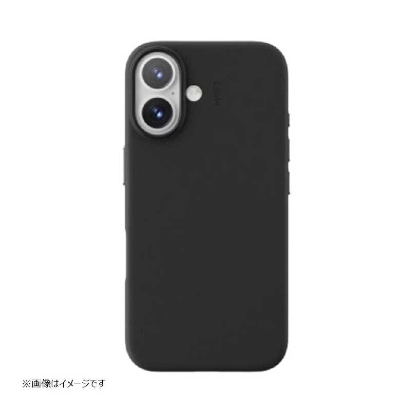 MOFT　iPhone 16 MagSafe対応 レザーケース ブラック　MD020A1I16JTBK