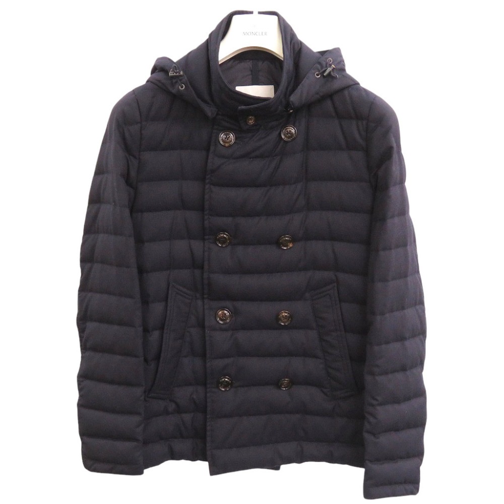 美品 ROUX GIUBBOTTO 420914180800 ダウンジャケット ダウン/フェザー ネイビー 0733【中古】 レディース