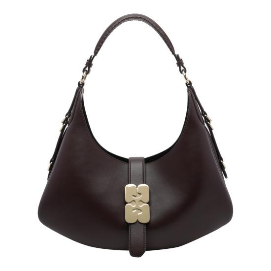 GANNI Women Shoulder Bags A7302 979 Brown