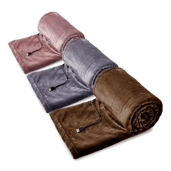 2個セット 着る ブランケット 2025 電気毛布 掛け 洗える usb ホットブランケット 140ｘ80cm 毛布 ボタン付き TATAMOFU