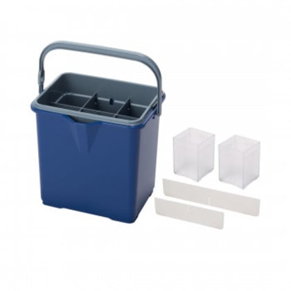 仕切付きバケツII アウターバケツ用仕切板セット ブルー CE4471023