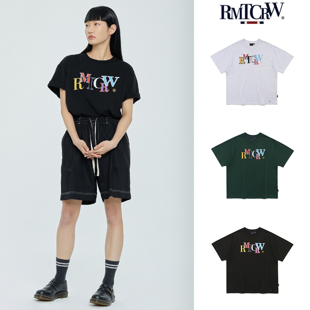 【ROMANTIC CROWN】RAINBOW LOGO TEE SHIRT