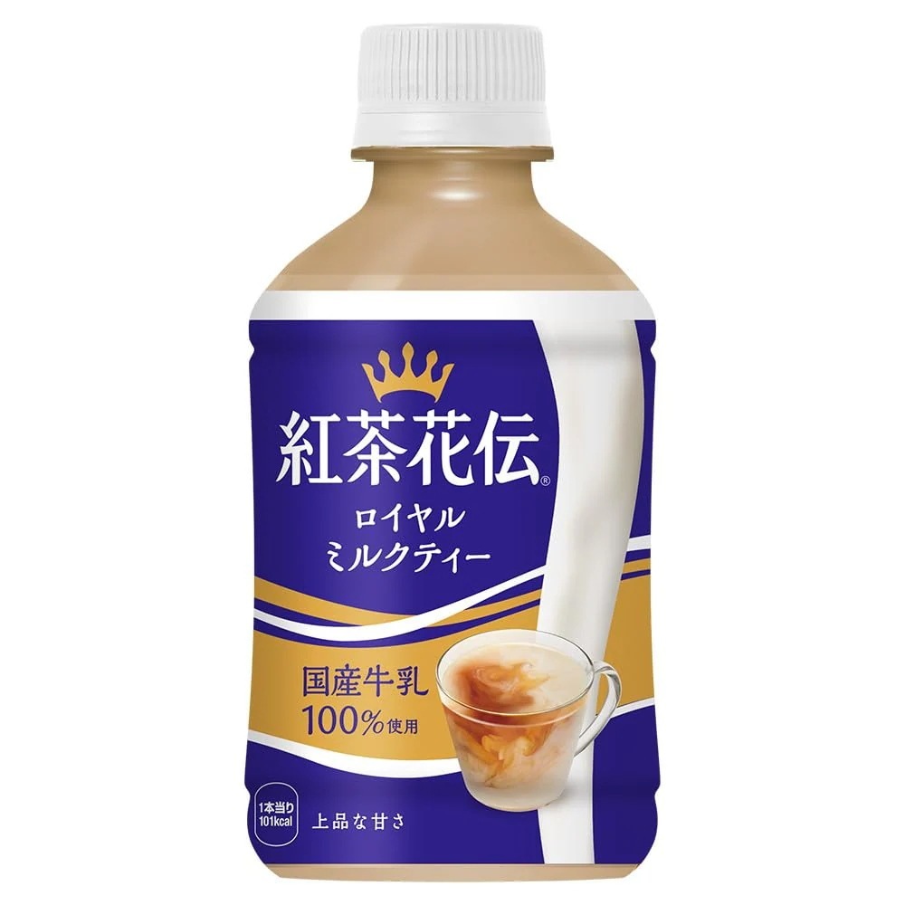 紅茶花伝 ロイヤルミルクティー 280mlPET 温冷兼用 ×24本