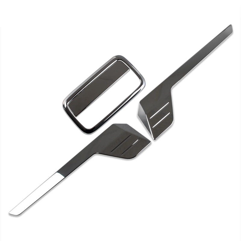 21年 ダイハツ アトレー に適合 for Atrai 6代目 s700v リア バックドア ラゲッジドア ガーニッシュ トランクハンドルカバーフレーム メッキシルバー4pcsセット