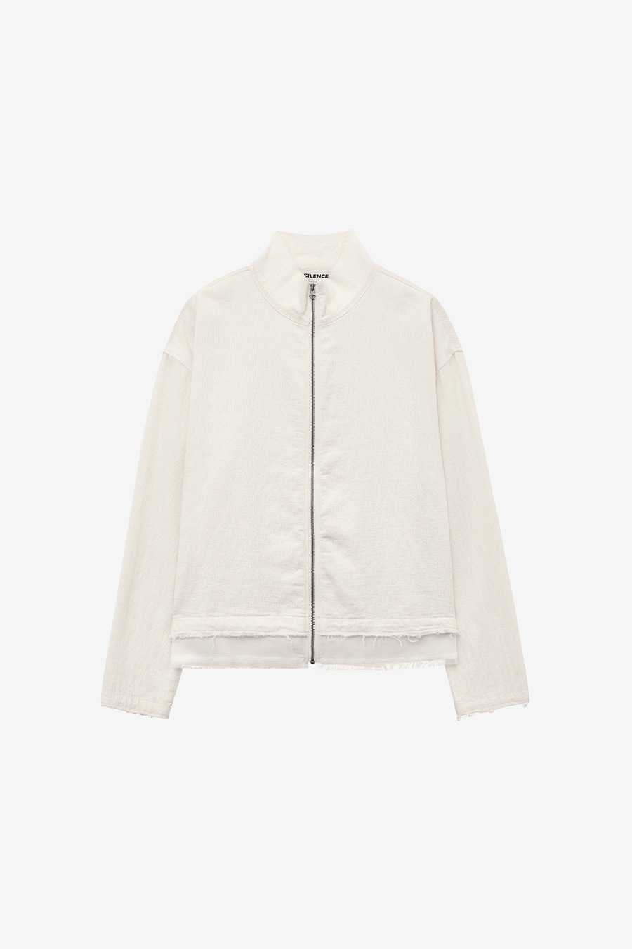 【INSILENCE】 NATURAL SHRUNKEN JUMPER : IVORY