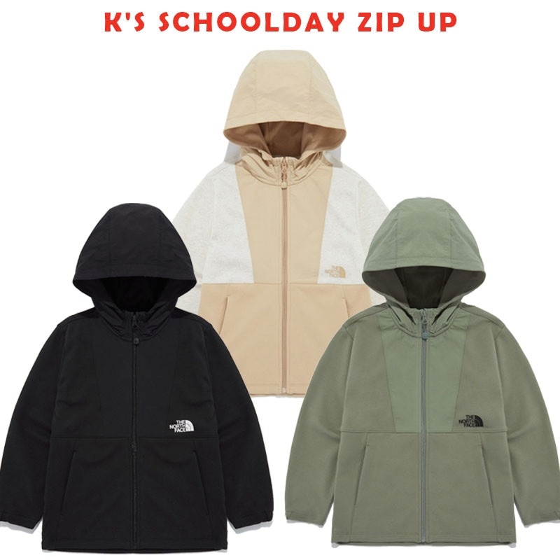 韓国正規品保証 関税負担なしNJ5JQ53S KS SCHOOLDAY ZIP UPデイリー 基本 着装 男子 女子 人気 韓国 ファッション 男女共用 アウトドア