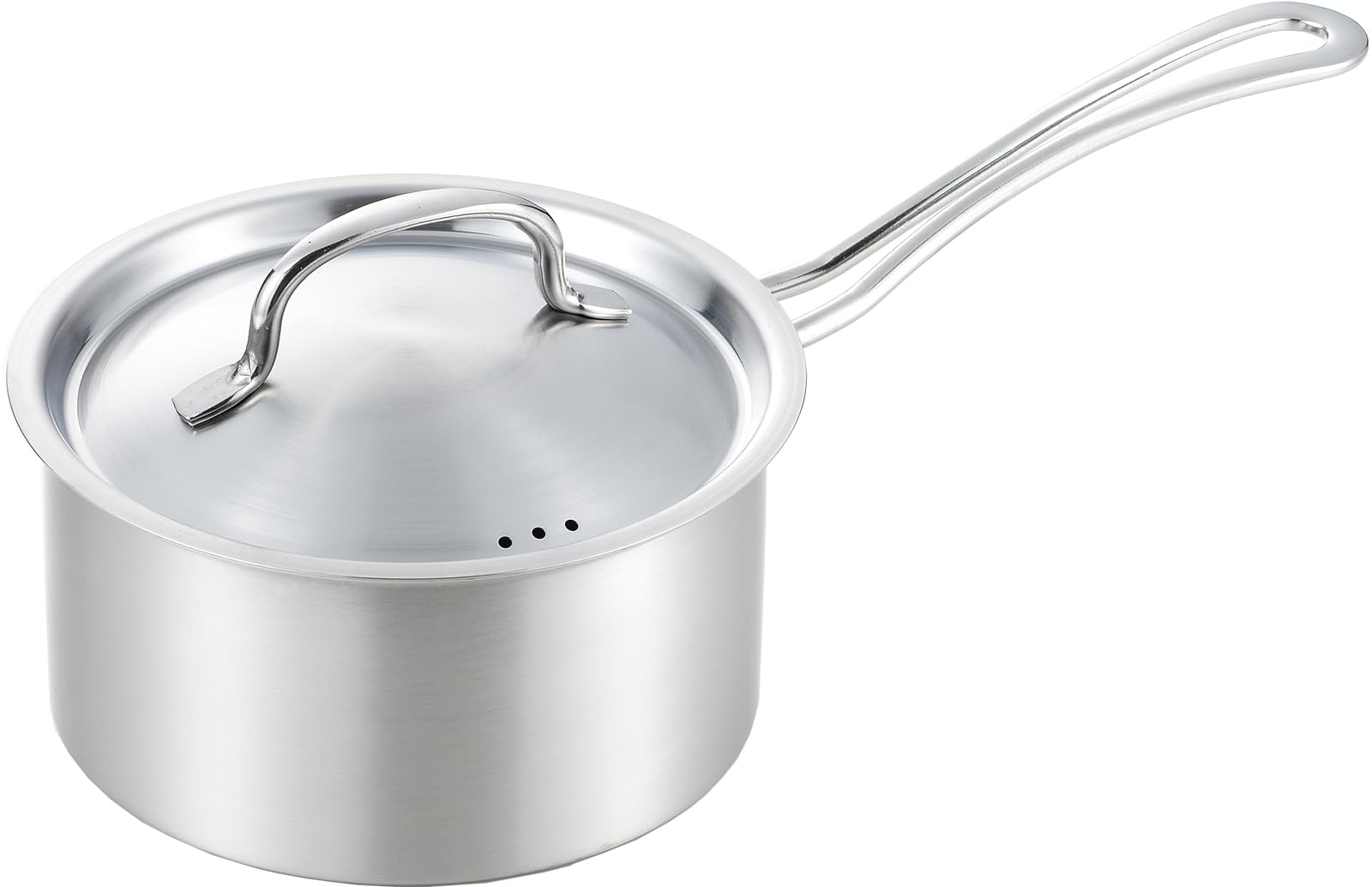 ヨシカワ 片手鍋 16cm 1.7L 蓋付き IH・直火対応 COOK CHEF（クックシェフ） 燕三条 日本製 YJ3694