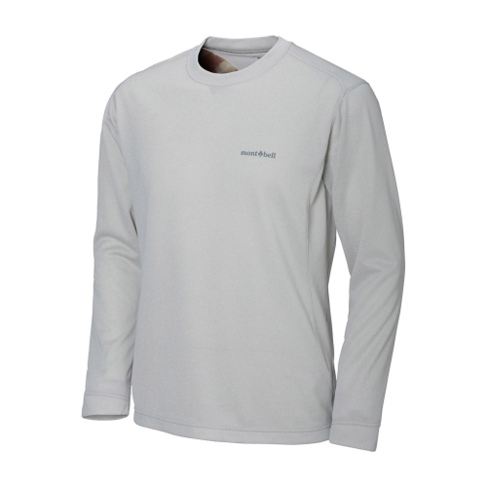 モンベルウィクロンジオロングスリーブTシャツメンズホワイト JBWJSMRL057