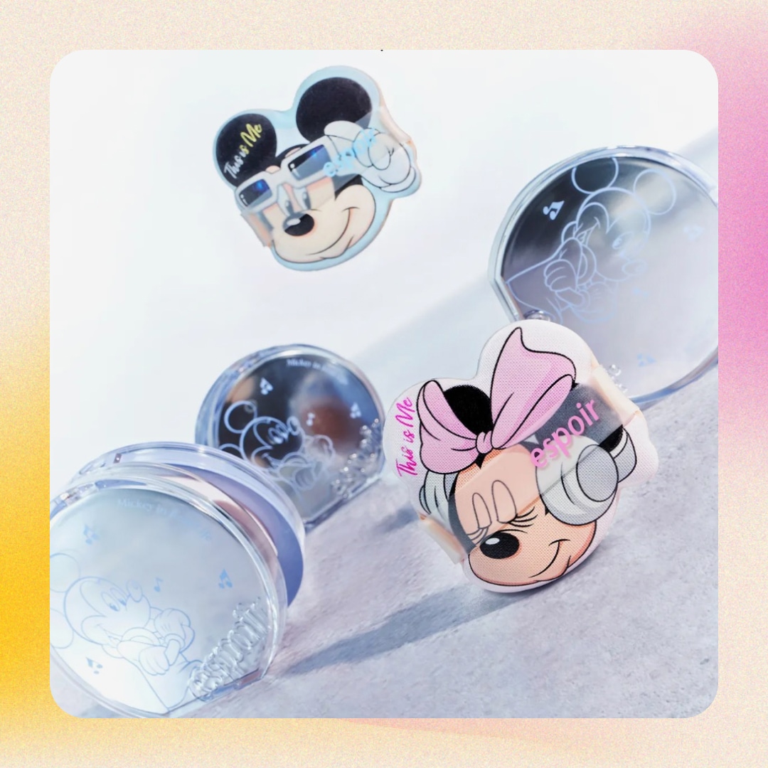 【ディズニー】 ビーベルベットカバークッション 企画（本品＋リフィル＋パフ＋ケース＋シール）