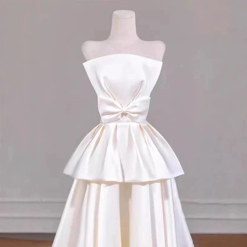 白 パーティードレス ロングドレス 成人式 メガ割 花嫁 ワンピース 53 結婚式 サイズオーダーメイド可能 【今恋】ウェディングドレス 二次会 ウェディング 前撮り 演奏会 お呼ばれ