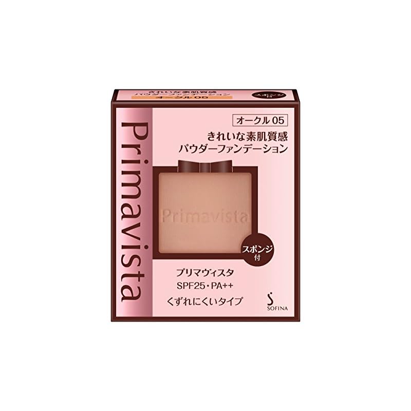 プリマヴィスタ きれいな素肌質感パウダーファンデーション オークル05 SPF25 PA++ 9g