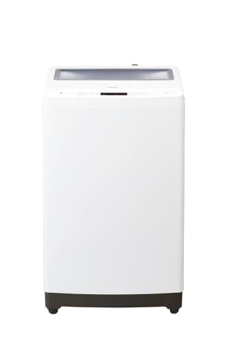 ハイアール(Haier) JW-H100A(W)ホワイト 洗濯容量10kg全自動洗濯機 6つのボタンシンプル設計 ローデザイン まとめ洗い 大容量 槽洗浄カビ対策 選べる多彩なコースを搭載