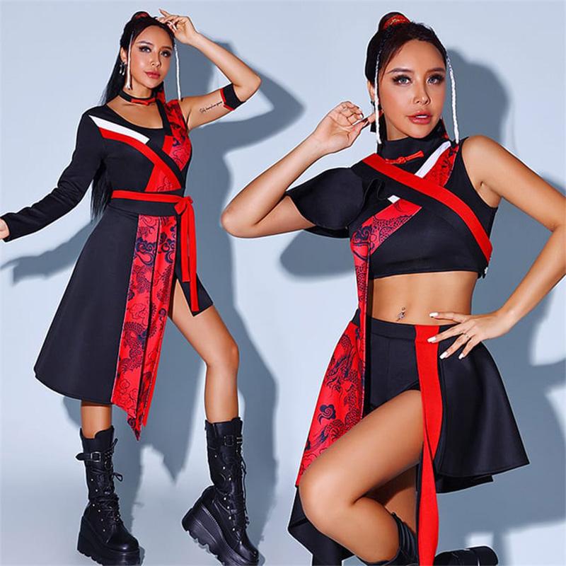 ２点で13o円OFF！【早割り】ダンス衣装 チャイナ風 大人 セットアップ レディース DS演出服 ダンス 衣装 jazz アイドル ステージ衣装 ヒップホップ ダンスウェア アイドル 練習着 7,138円