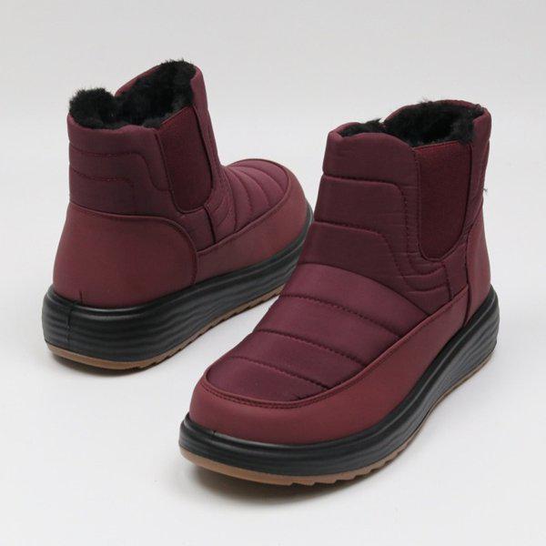 女性 털안감 冬 アンクルブーツ ショートブーツ