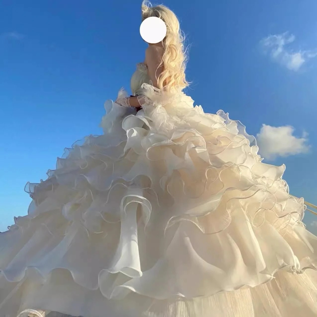 女子学生のためのプリンセスドレス大人のアート試験卒業式バンケットバースデースカートワンピースドレスドレス 7,076円