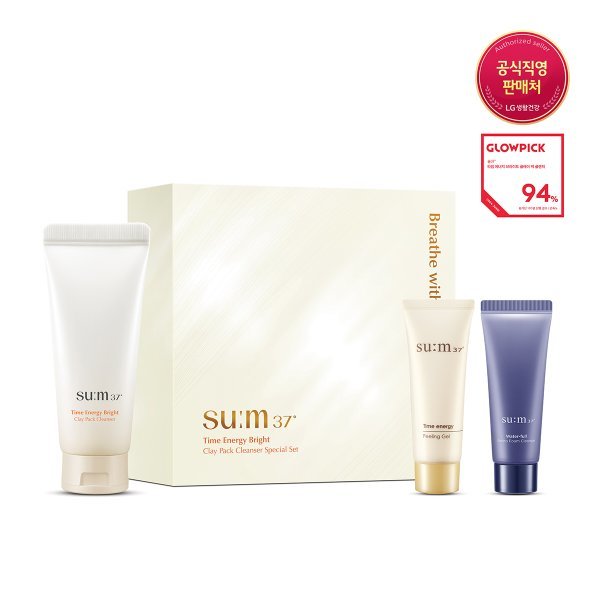 su:m37˚ Time Energy/Bright/Clay/Pack /Cleanser/Planning (贈呈なくなり次第終了)