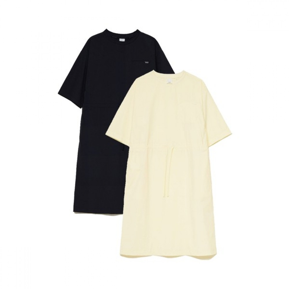 [アイダー] 女性用ミニマリスト織物ドレス_DWM23261