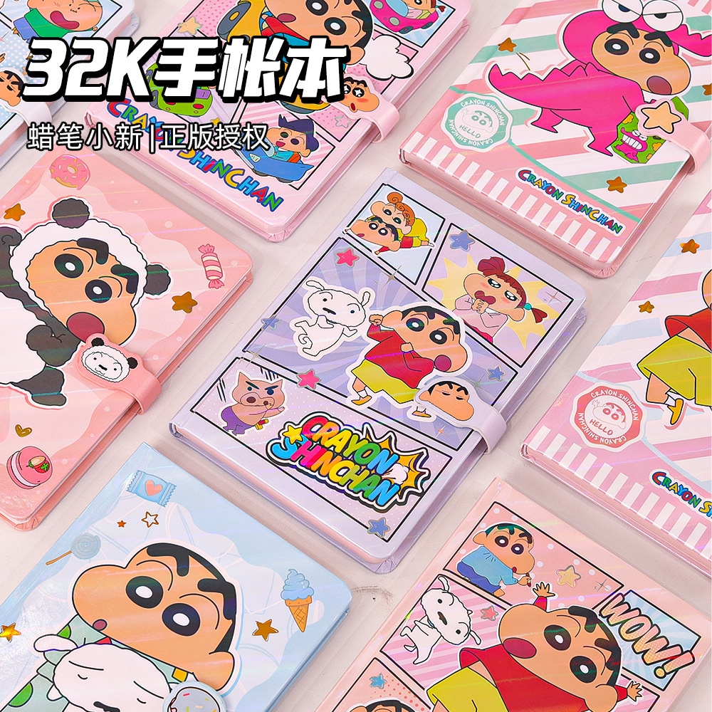 少量バッチクレヨンしんちゃん漫画ノートギフトクリエイティブハンドブック文具本学生記念品