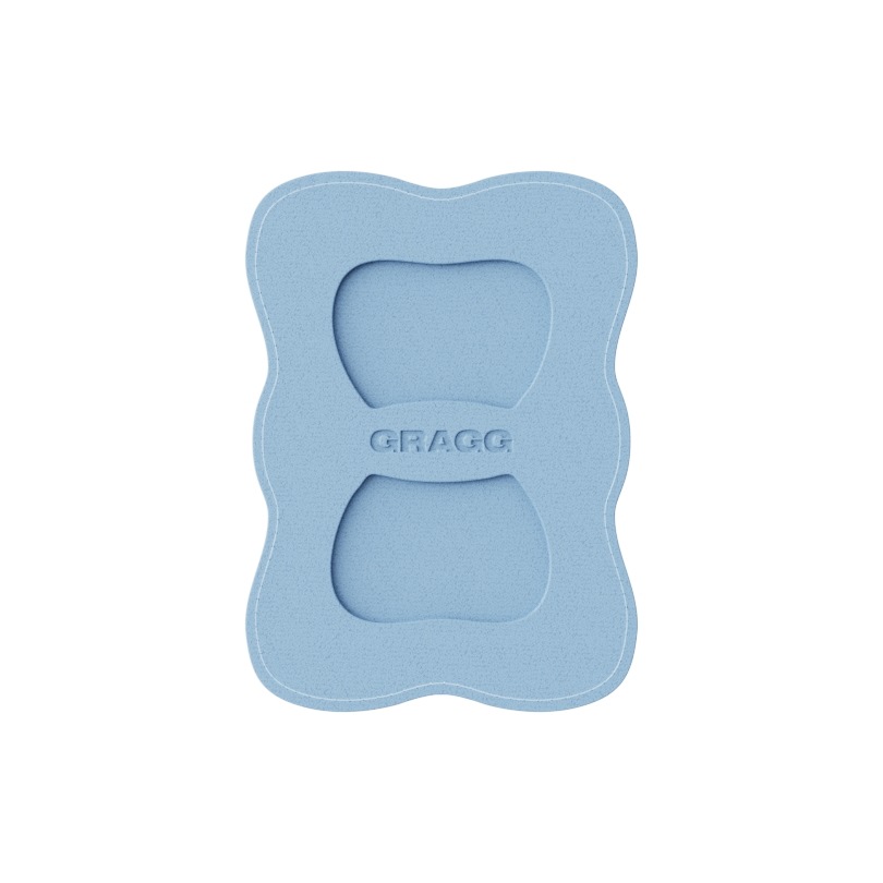 【GRAGG】 RIBBON MAGSAFE CARD SLOT - SKY BLUE カードケース 正規品