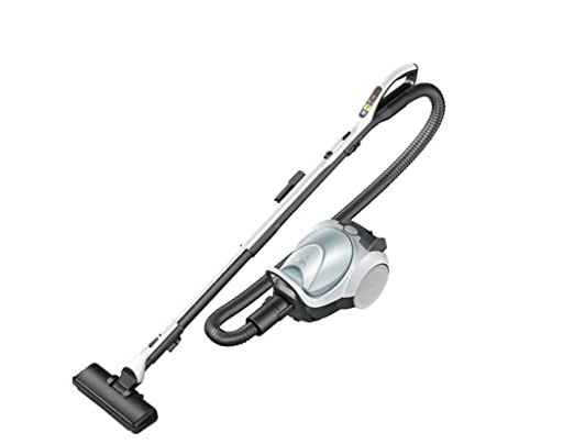MITSUBISHI 三菱電機 BE-K(ビケイ) 紙パック掃除機 小型 軽量 自走式パワーブラシ からみにくい 日本製 TC-FM2B-A シャイニーブルー