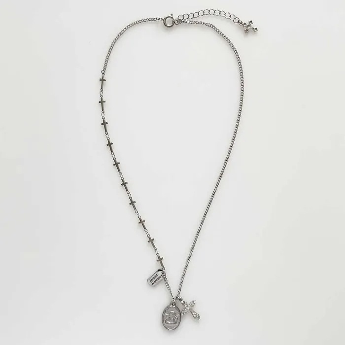 Angel necklace (Silver/surgical steel) アクセサリー ピアス ブレスレット レディースファッション 韓国 コスメ 芸能人着用