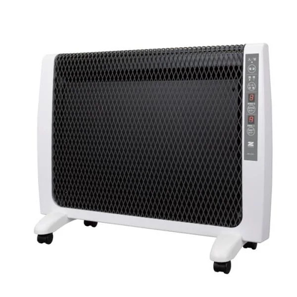 ゼンケン 電気ヒーター 暖房 パネルヒーター 遠赤外線 超薄型 コンパクト タイマー付き RH-2202 Zenken